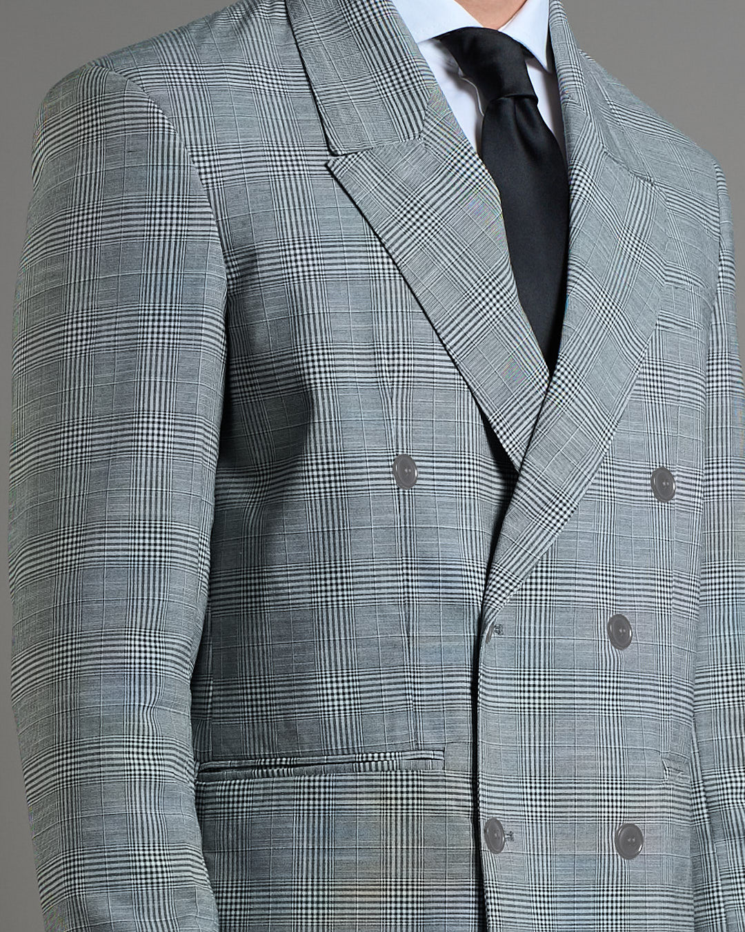 Giacca Relax Fit Principe di Galles