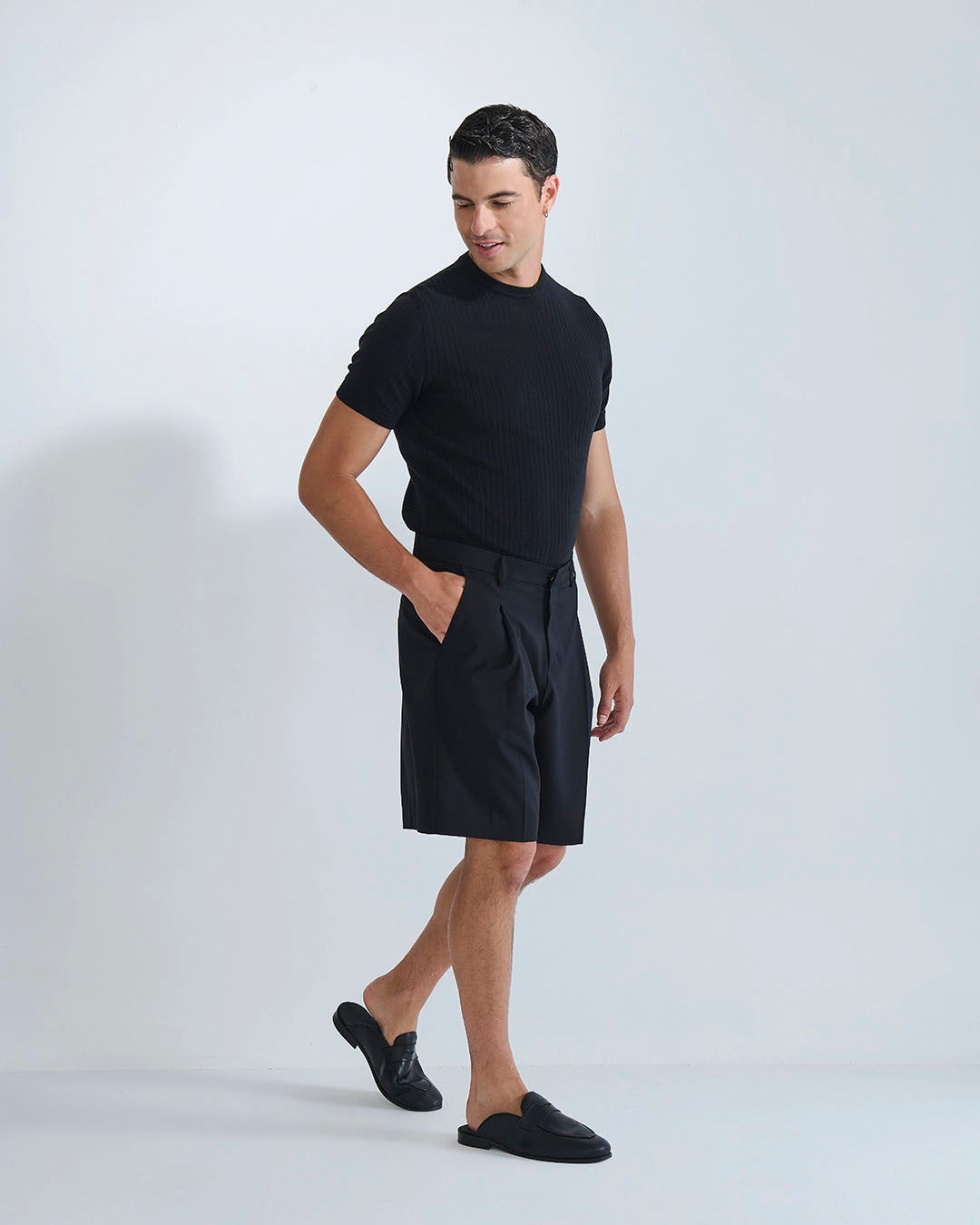 Bermuda sartoriale strutturato