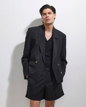 Giacca Cropped con bottone gioiello Limited Edition
