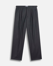 Pantalone wide fit con fibbiette