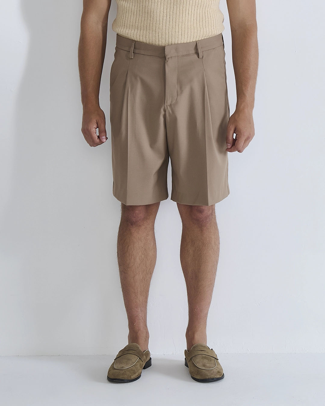 Bermuda sartoriale strutturato