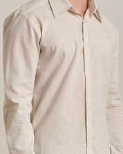 Camicia sartoriale in lino