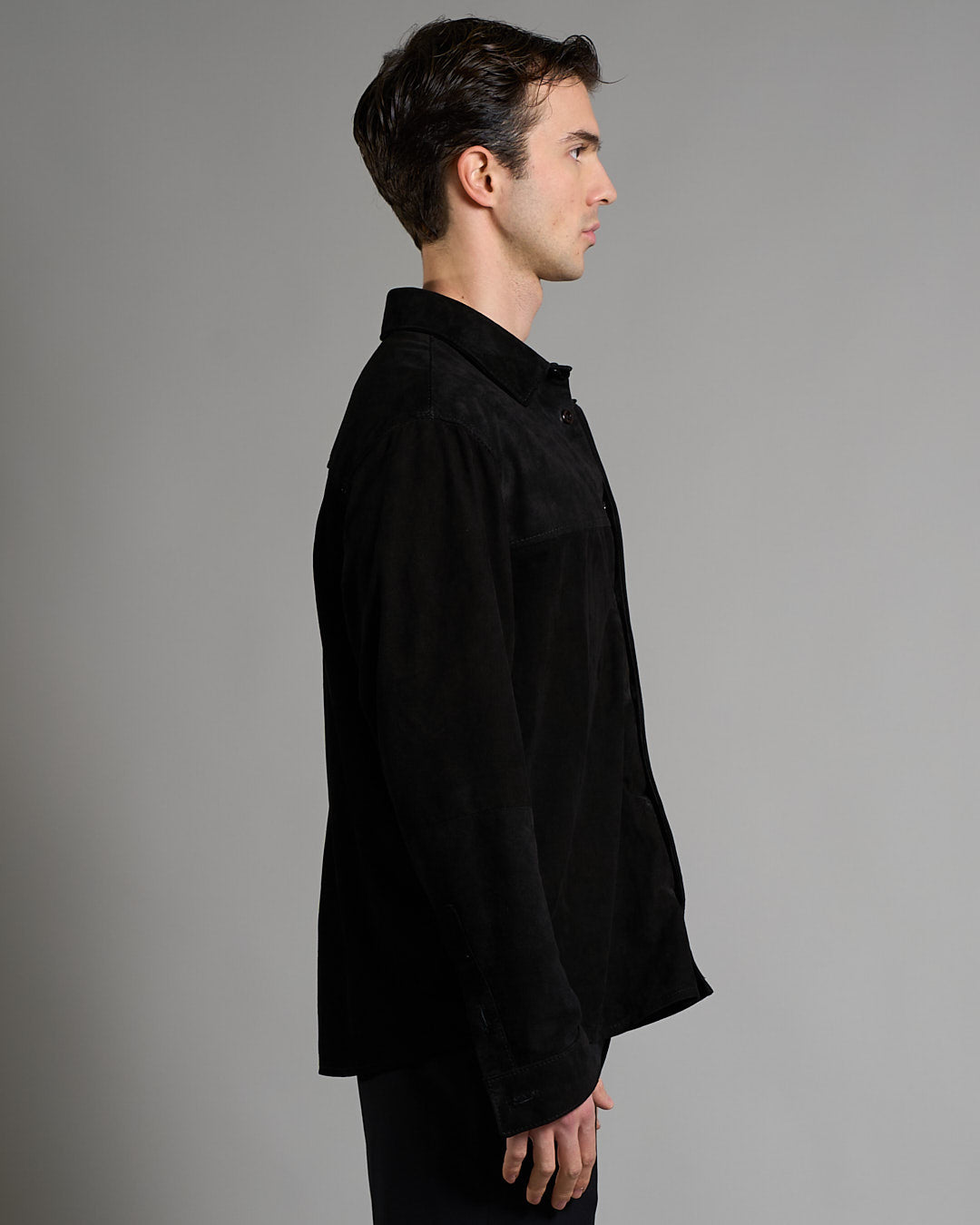 Giacca Camicia in camoscio