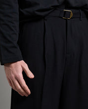 Pantalone Wide fit con cintura