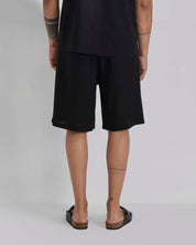 Bermuda jogger in lino