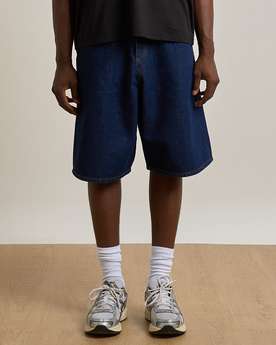 Bermuda Jeans Baggy Lavaggio zero