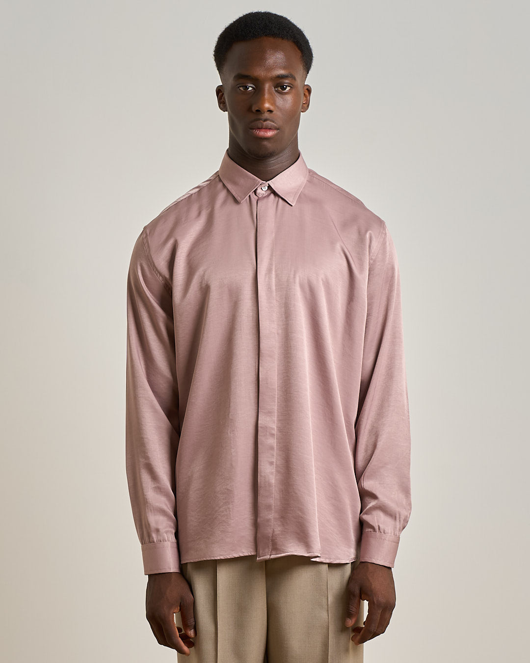 Camicia Effetto Seta