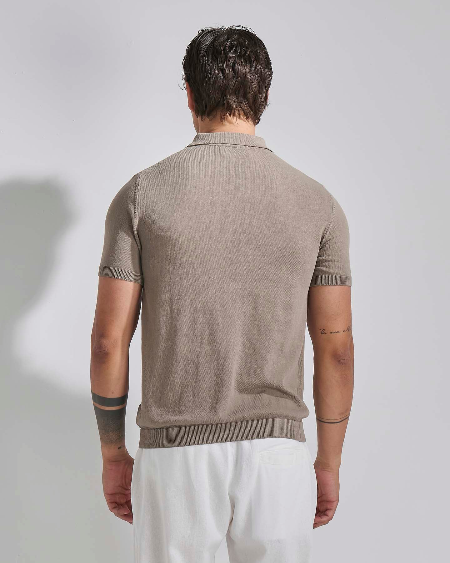 Polo in puro cotone naturale