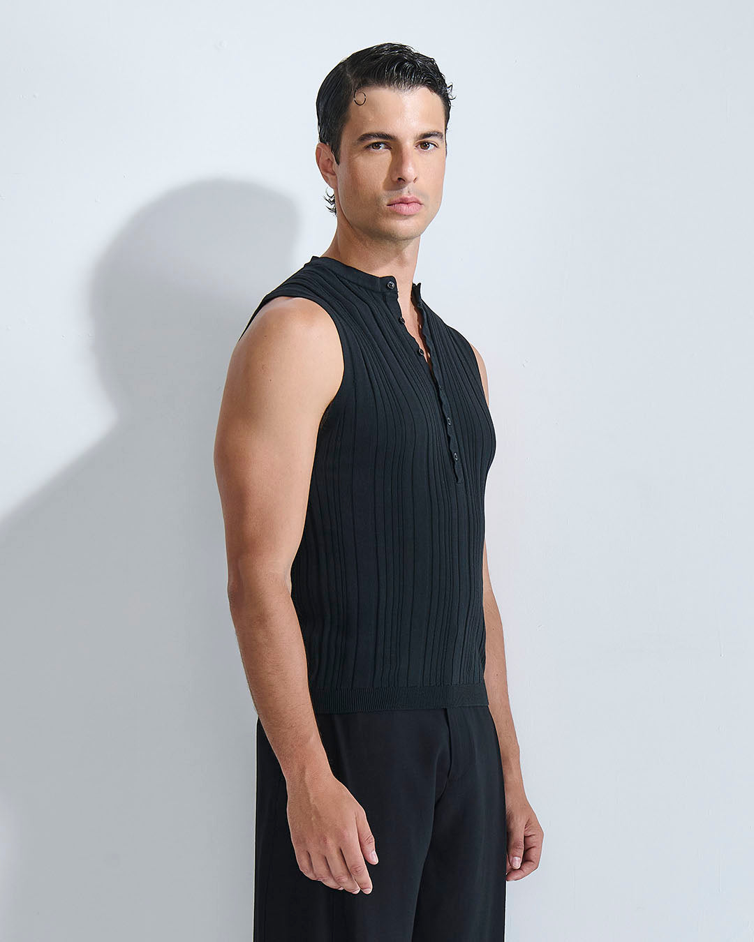 Gilet Serafino in filo fluttuante