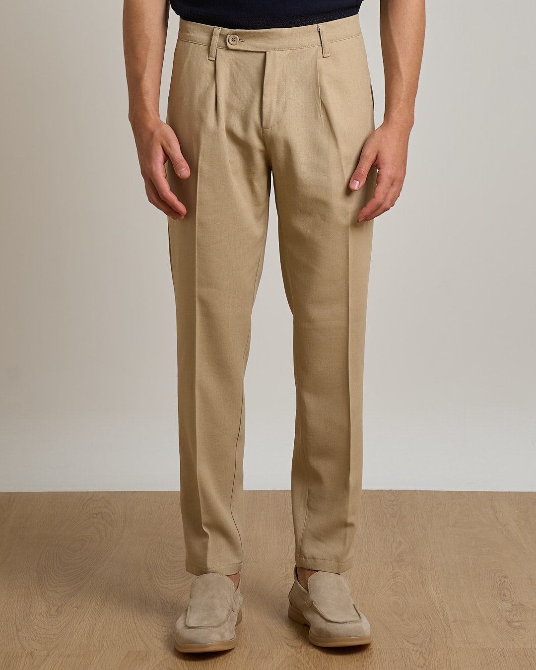 Pantalone Sartoriale In Lino