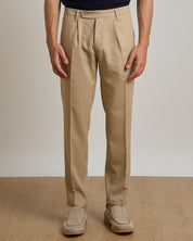 Pantalone Sartoriale In Lino