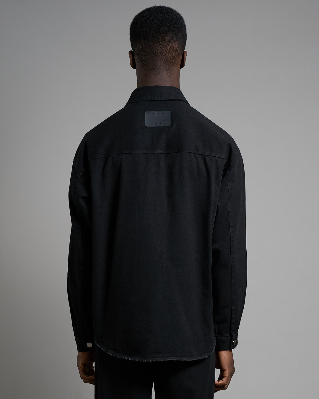 Camicia Giacca Con Rotture Oversize