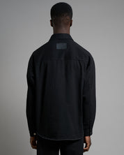 Camicia Giacca Con Rotture Oversize