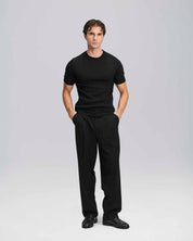 T-Shirt in maglia a coste