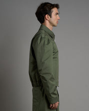 Giacca cropped fit in cotone