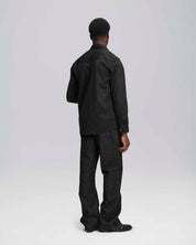 Camicia suede nero