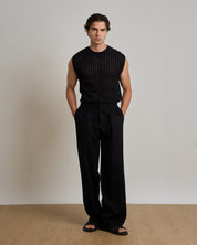 Gilet in filo fluttuante