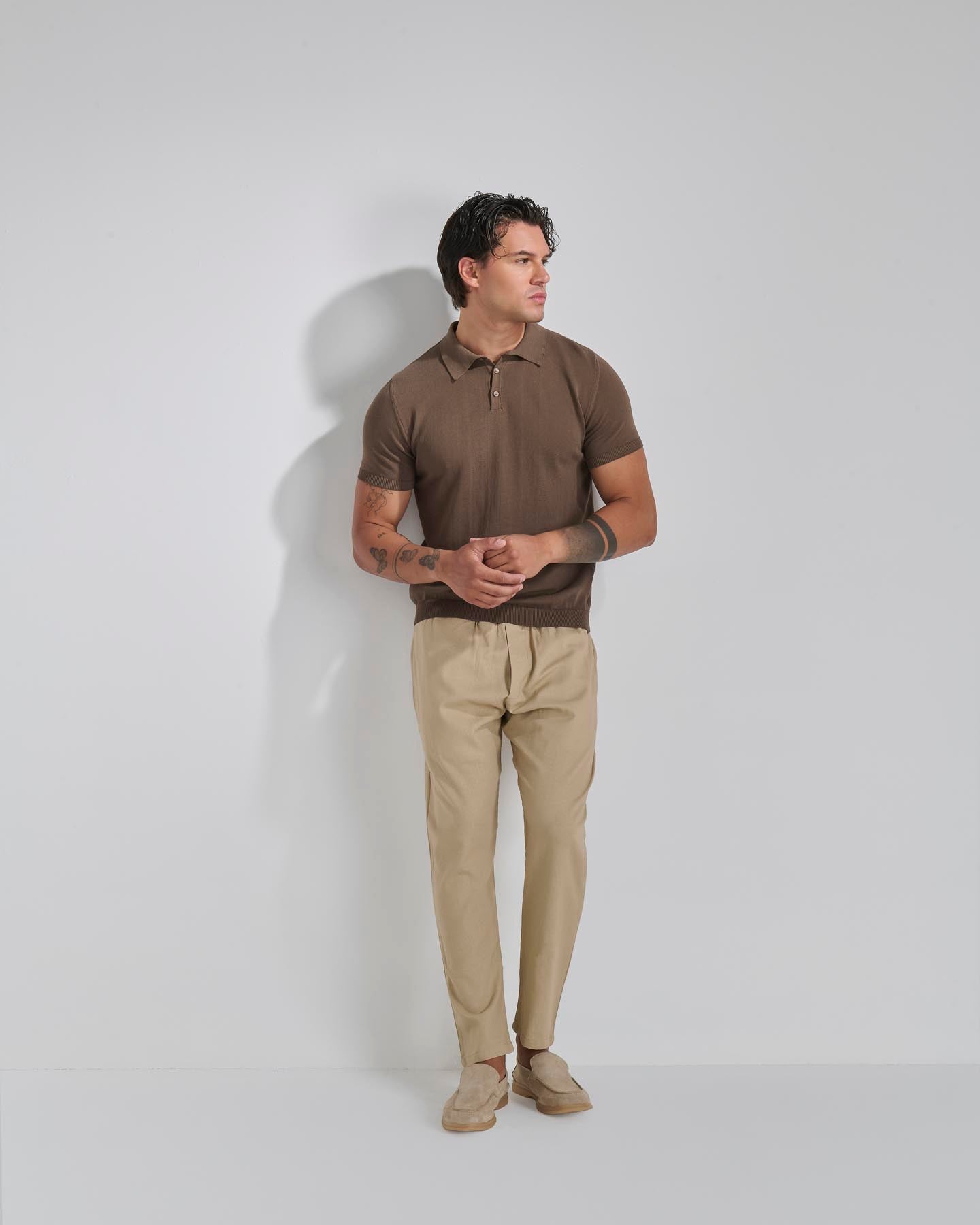 Polo in puro cotone naturale