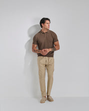 Polo in puro cotone naturale