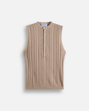 Gilet Serafino in filo fluttuante