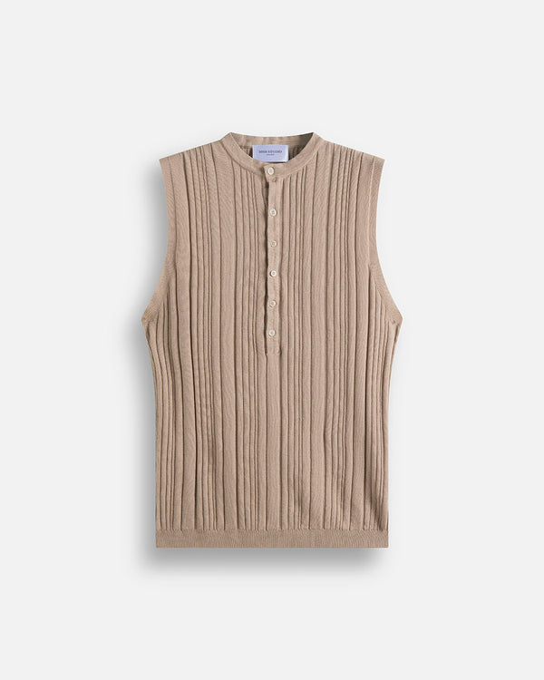 Gilet Serafino in filo fluttuante
