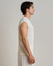 Gilet in filo fluttuante