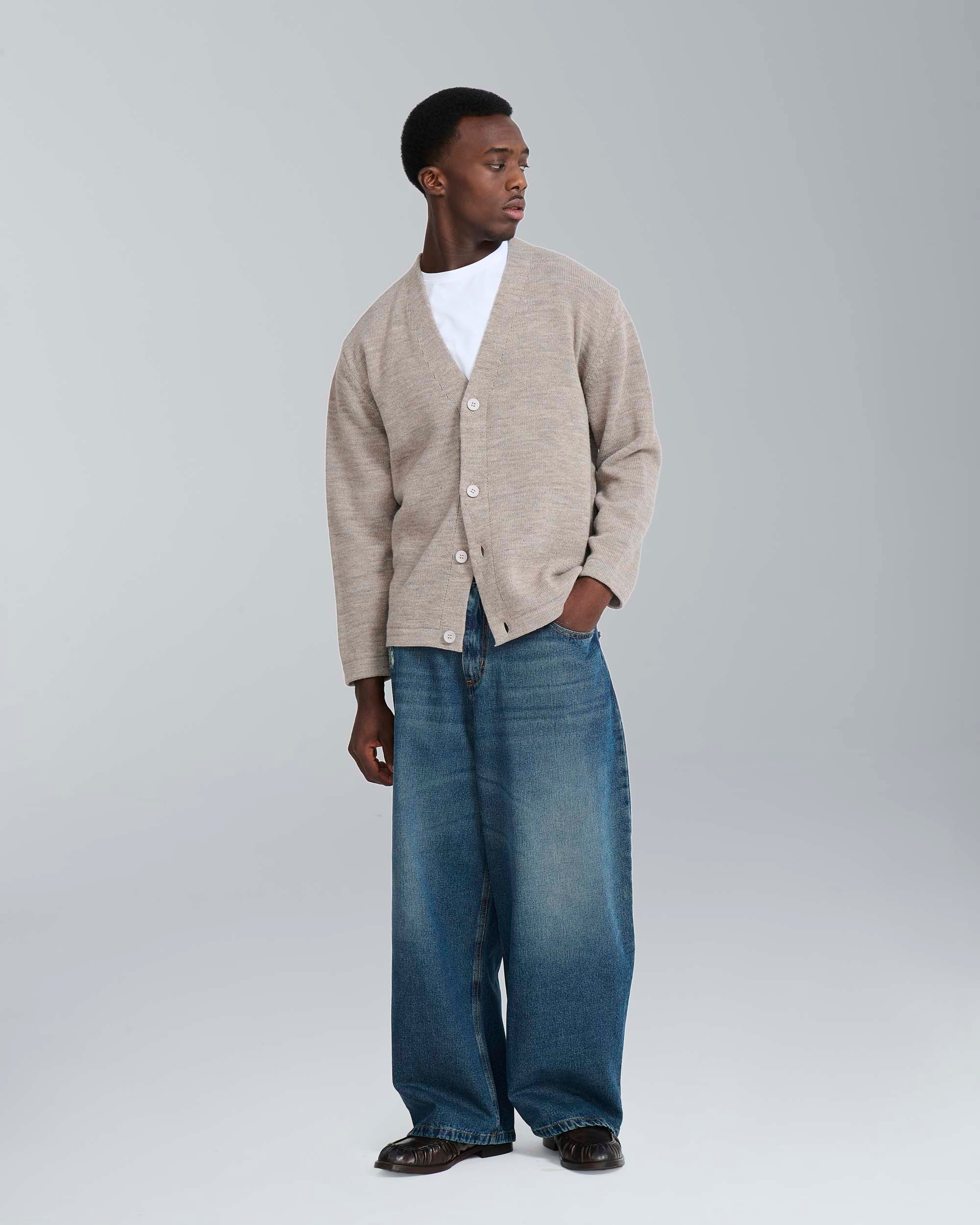Jeans balloon fit used sabbiato