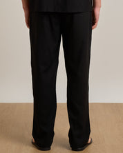 Pantalaccio jogger gamba larga in lino