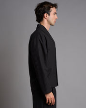 Giacca kimono Gessato