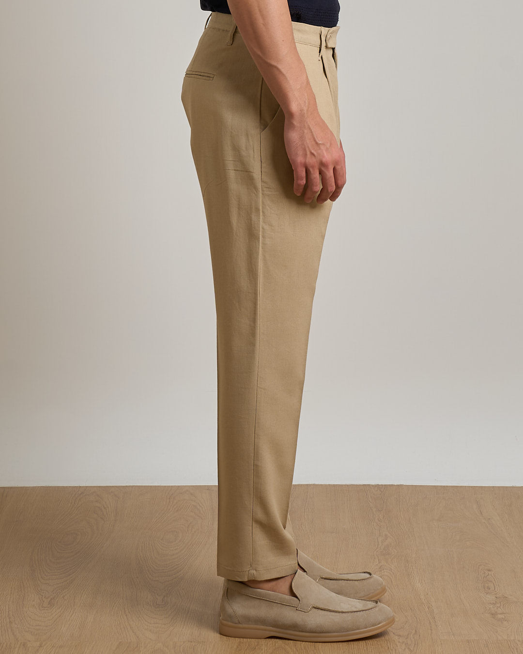 Pantalone Sartoriale In Lino