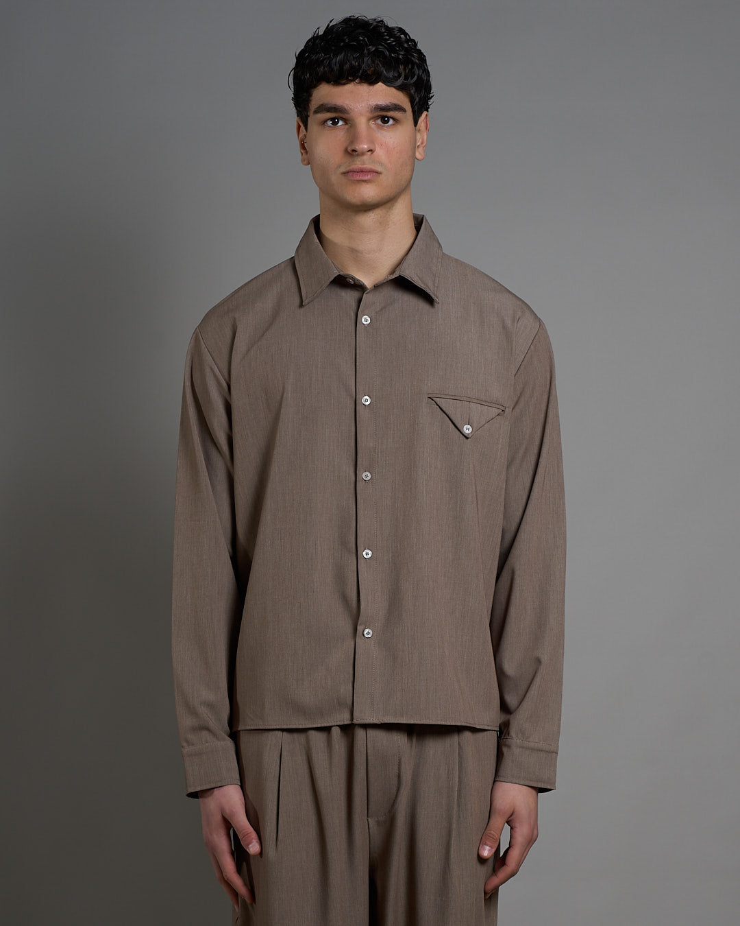 Camicia Cropped da coordinato