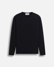 T-shirt longsleeve effetto cashmere