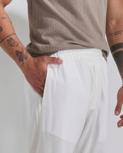 Pantalaccio Jogger In Lino