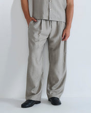 Pantalaccio misto lino da coordinato