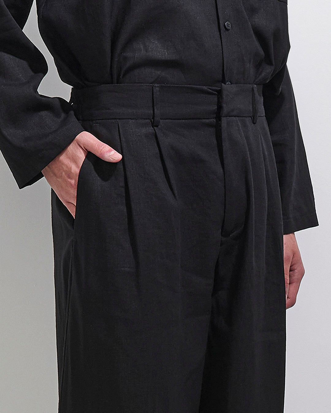 Pantalone da completo in lino limited edition
