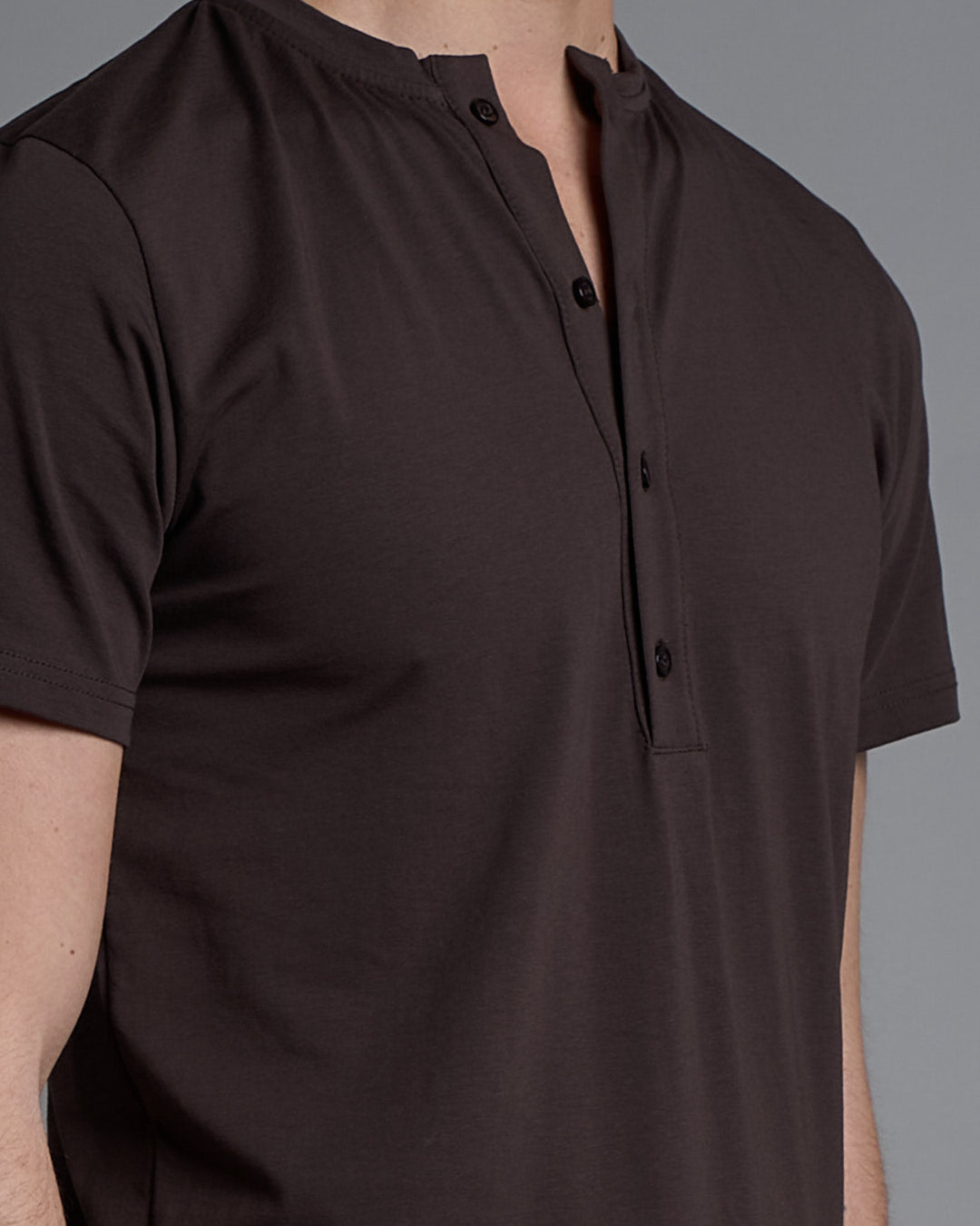 T-shirt Serafino Slim Fit