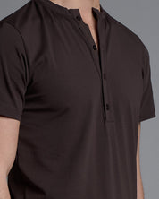 T-shirt Serafino Slim Fit