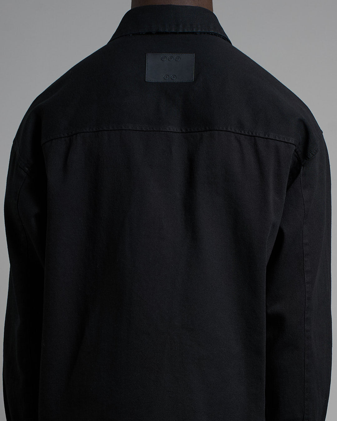 Camicia Giacca Con Rotture Oversize