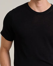 T-shirt girocollo in filo