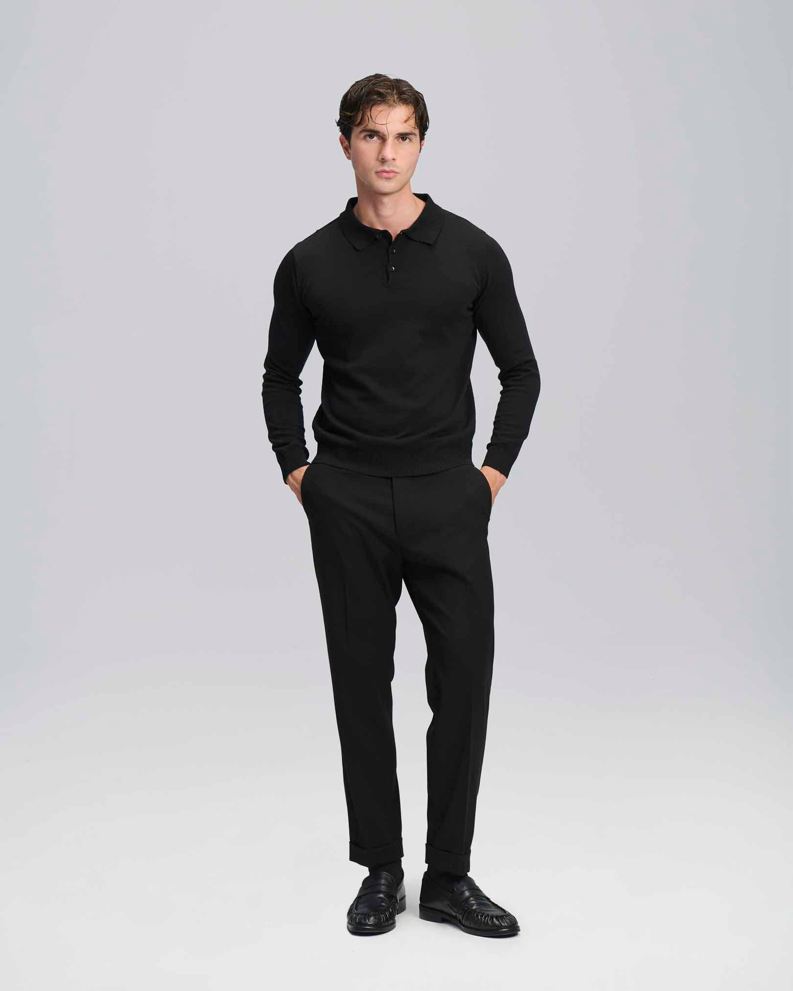 Polo rasata basic