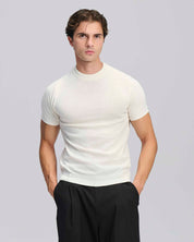 T-Shirt mezza manica in filo