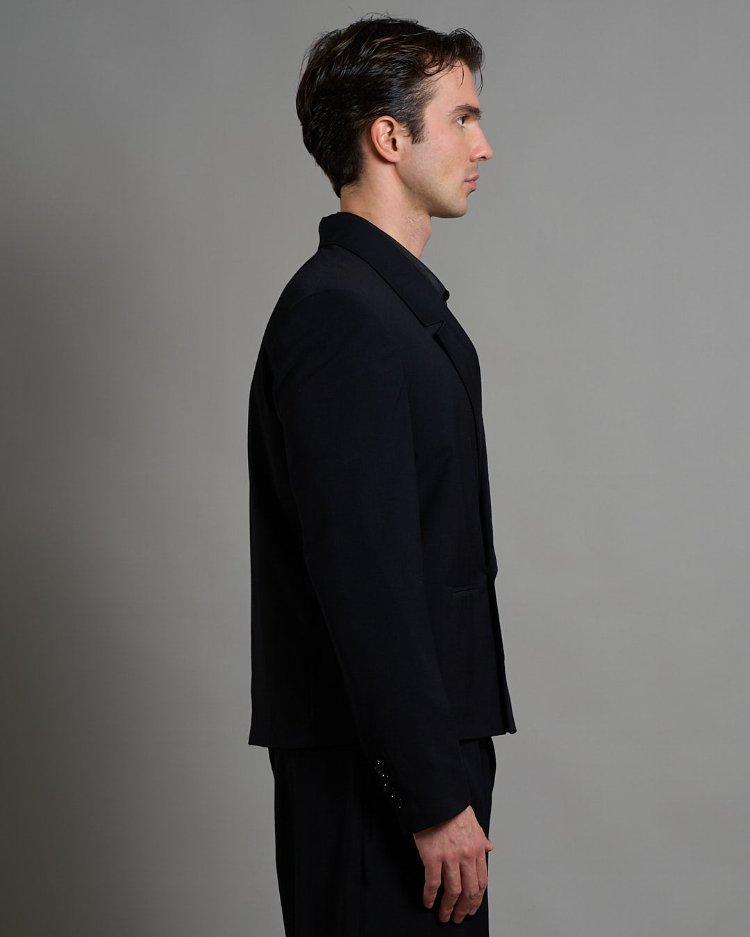 Giacca cropped doppiopetto