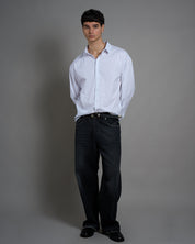 Jeans Baggy Fit doppio stone sabbiato
