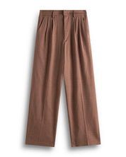 Pantalone wide fit in lino