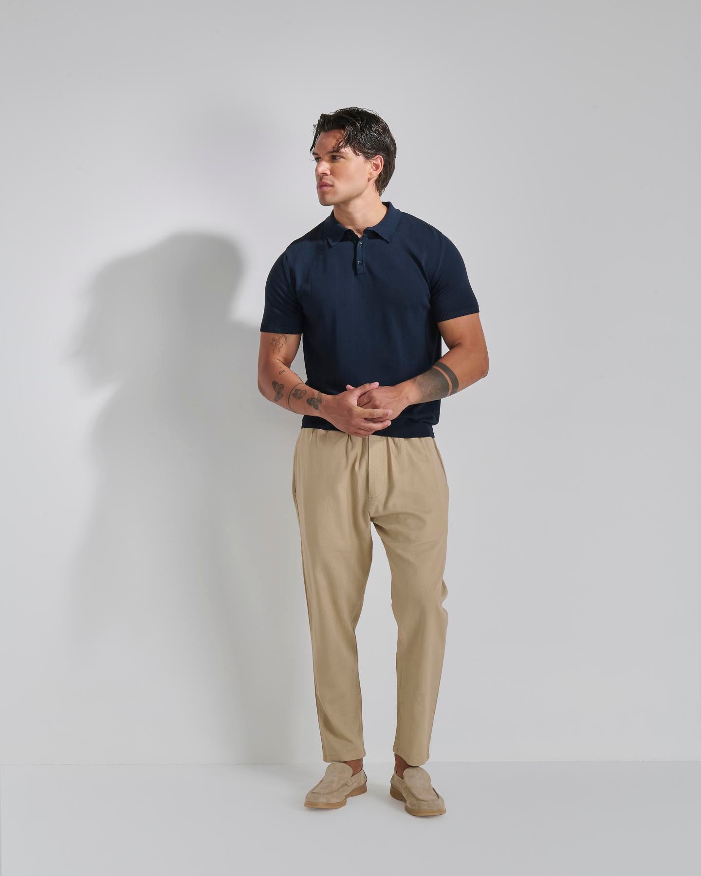 Polo in puro cotone naturale