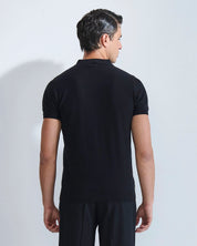 Polo in filo micro traforata