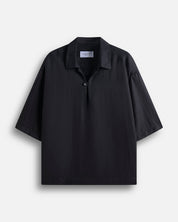 Camicia Polo misto lino