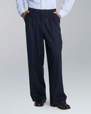 Pantalone wide leg strutturato