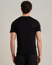 T-shirt girocollo in filo