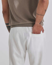 Pantalaccio Jogger In Lino